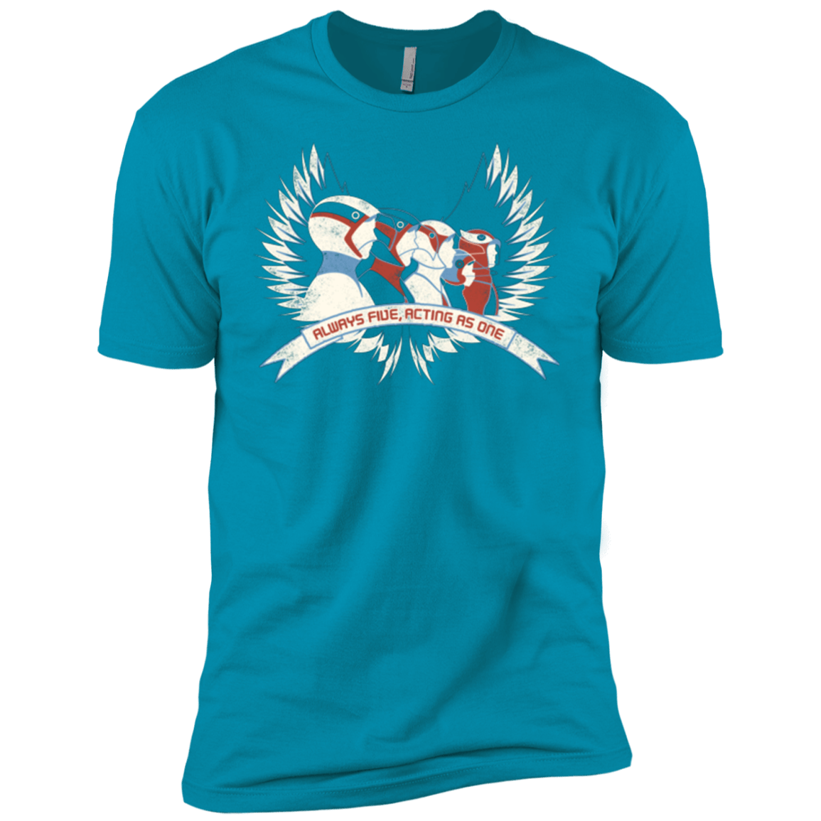 T-Shirts Turquoise / YXS Always Five Acting As One Boys Premium T-Shirt
