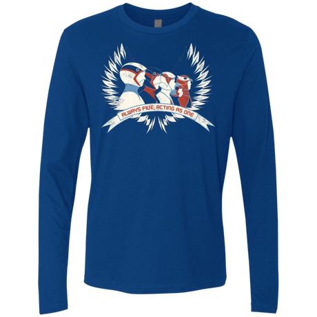 T-Shirts Royal / Small Always Five Acting As One Men's Premium Long Sleeve