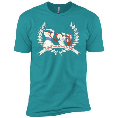 T-Shirts Tahiti Blue / X-Small Always Five Acting As One Men's Premium T-Shirt