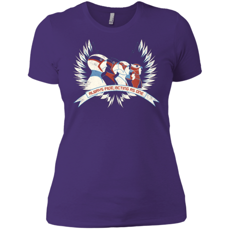 T-Shirts Purple / X-Small Always Five Acting As One Women's Premium T-Shirt