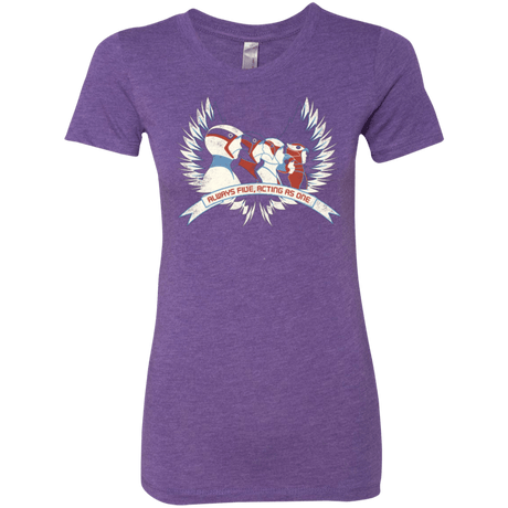 T-Shirts Purple Rush / Small Always Five Acting As One Women's Triblend T-Shirt