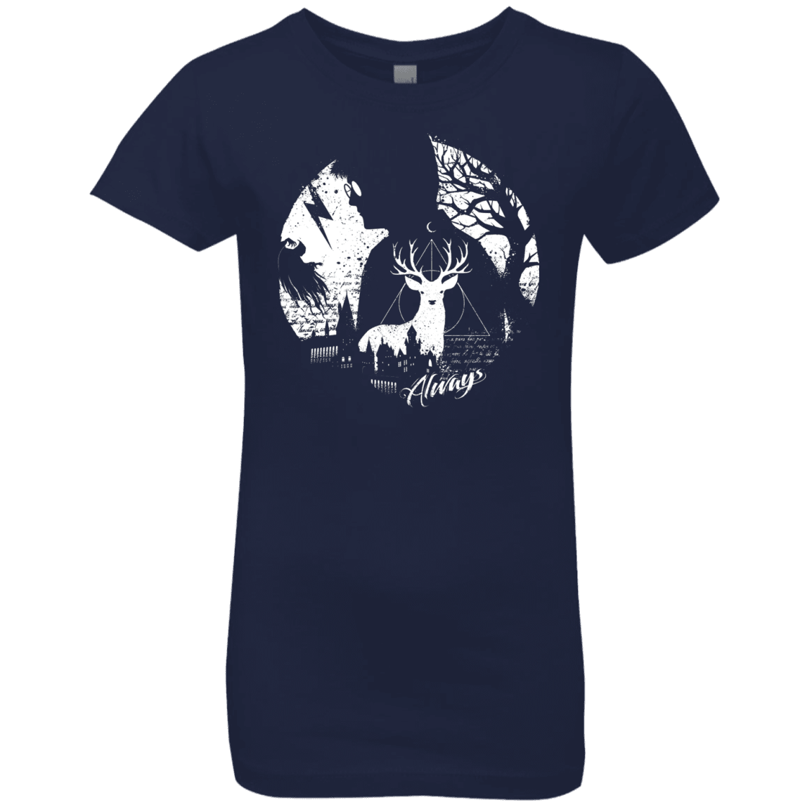 T-Shirts Midnight Navy / YXS Always Girls Premium T-Shirt