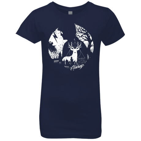 T-Shirts Midnight Navy / YXS Always Girls Premium T-Shirt