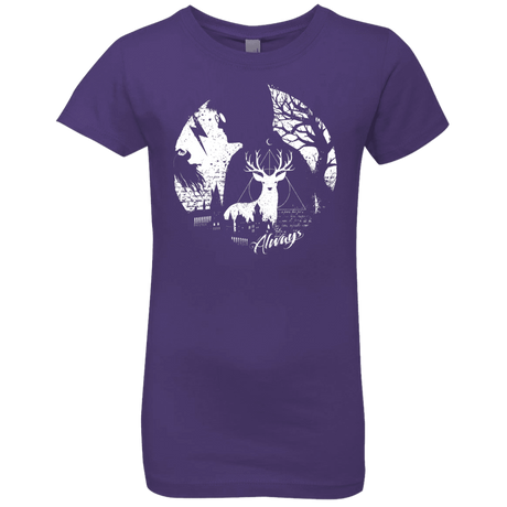 T-Shirts Purple Rush / YXS Always Girls Premium T-Shirt
