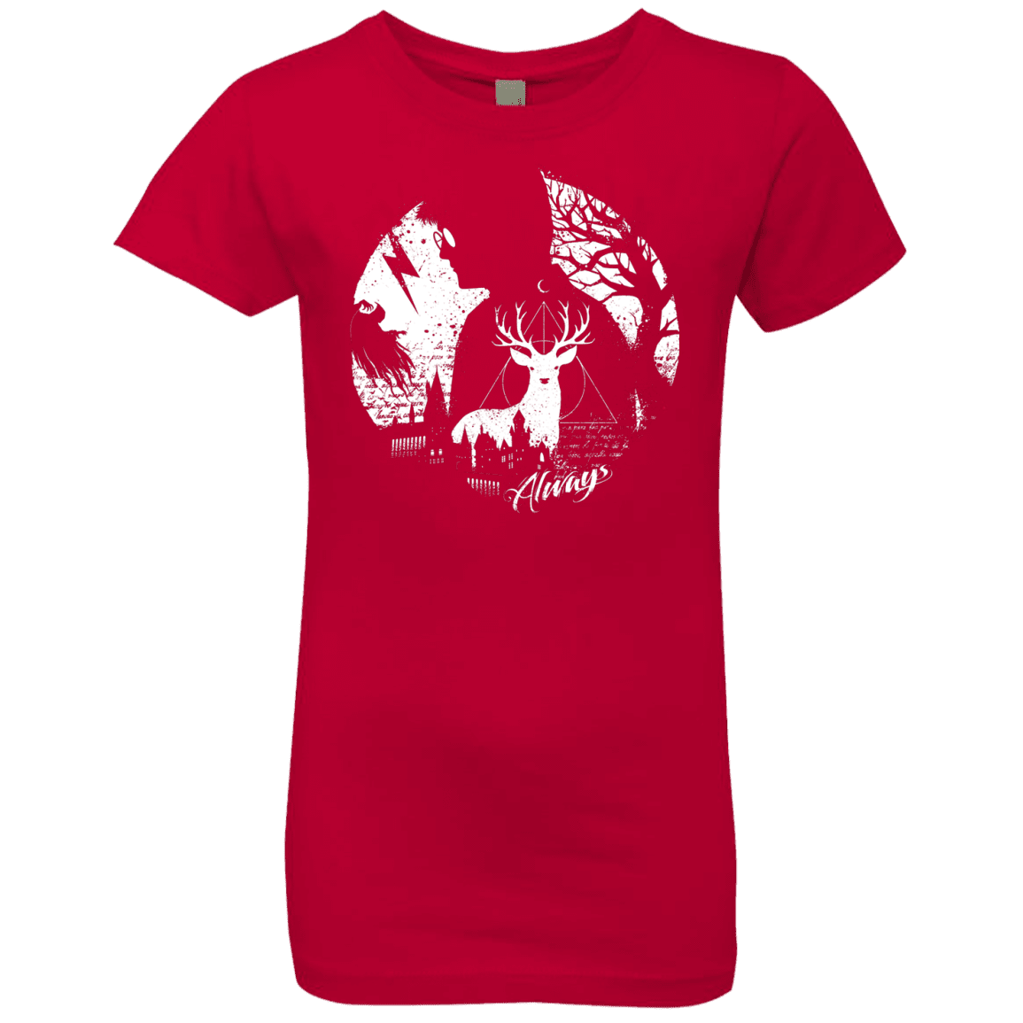 T-Shirts Red / YXS Always Girls Premium T-Shirt
