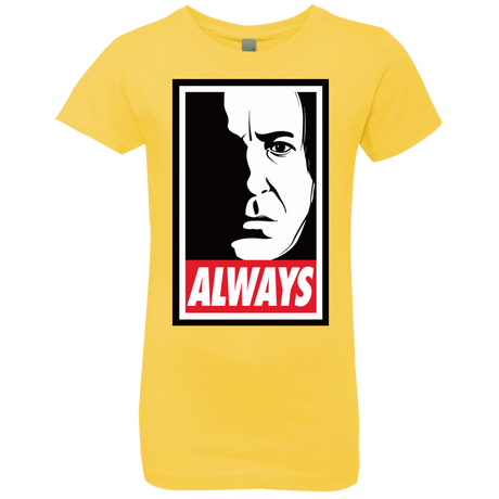 T-Shirts Vibrant Yellow / YXS ALWAYS Girls Premium T-Shirt