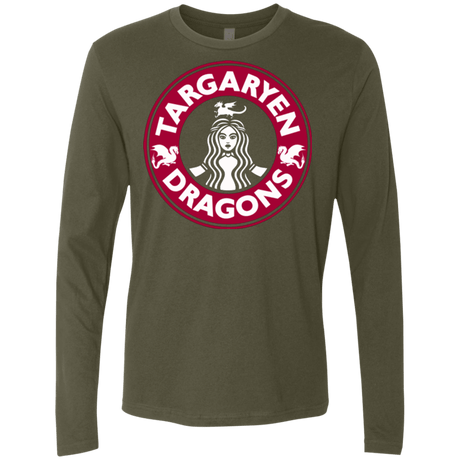 T-Shirts Military Green / Small Always Hot Men's Premium Long Sleeve