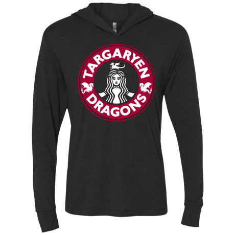 T-Shirts Vintage Black / X-Small Always Hot Triblend Long Sleeve Hoodie Tee