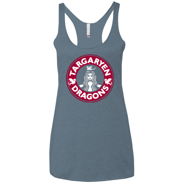 T-Shirts Indigo / X-Small Always Hot Women's Triblend Racerback Tank