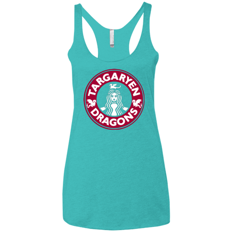 T-Shirts Tahiti Blue / X-Small Always Hot Women's Triblend Racerback Tank