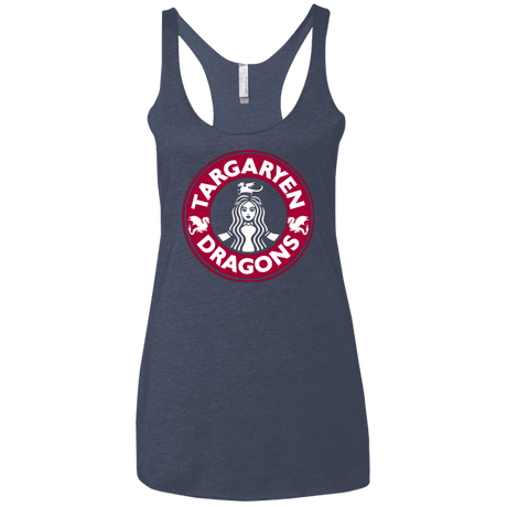 T-Shirts Vintage Navy / X-Small Always Hot Women's Triblend Racerback Tank