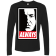 T-Shirts Black / Small ALWAYS Men's Premium Long Sleeve