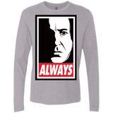 T-Shirts Heather Grey / Small ALWAYS Men's Premium Long Sleeve