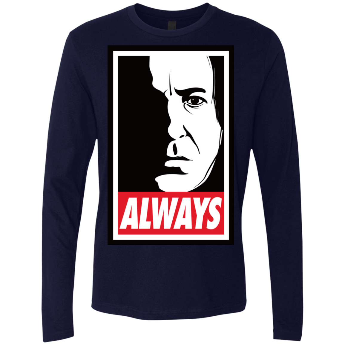 T-Shirts Midnight Navy / Small ALWAYS Men's Premium Long Sleeve