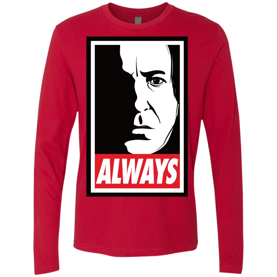 T-Shirts Red / Small ALWAYS Men's Premium Long Sleeve