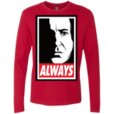 T-Shirts Red / Small ALWAYS Men's Premium Long Sleeve