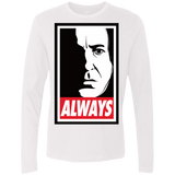 T-Shirts White / Small ALWAYS Men's Premium Long Sleeve