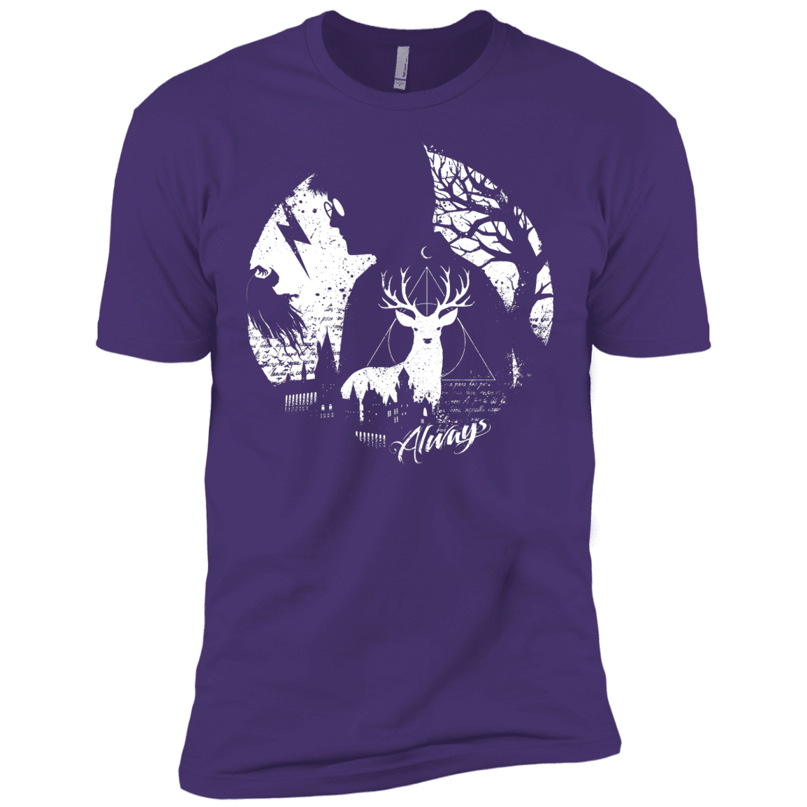 T-Shirts Purple Rush/ / X-Small Always Men's Premium T-Shirt