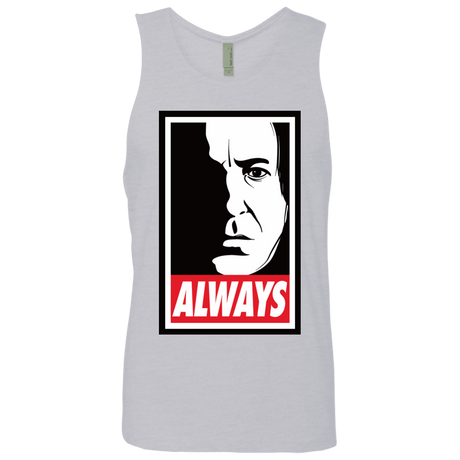 T-Shirts Heather Grey / Small ALWAYS Men's Premium Tank Top