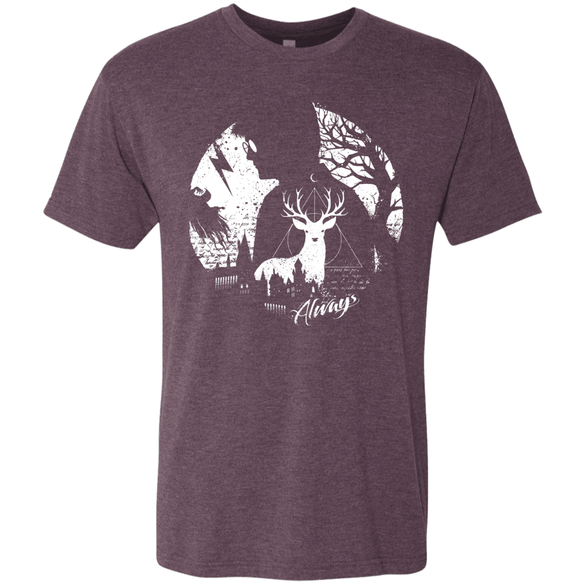 T-Shirts Vintage Purple / Small Always Men's Triblend T-Shirt