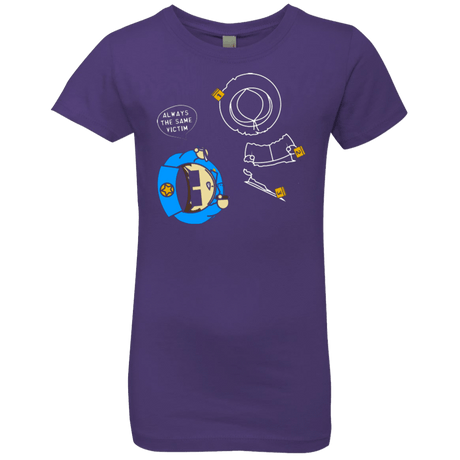 T-Shirts Purple Rush / YXS ALWAYS THE SAME VICTIM Girls Premium T-Shirt