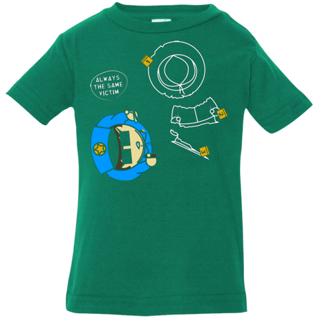 T-Shirts Kelly / 6 Months ALWAYS THE SAME VICTIM Infant Premium T-Shirt
