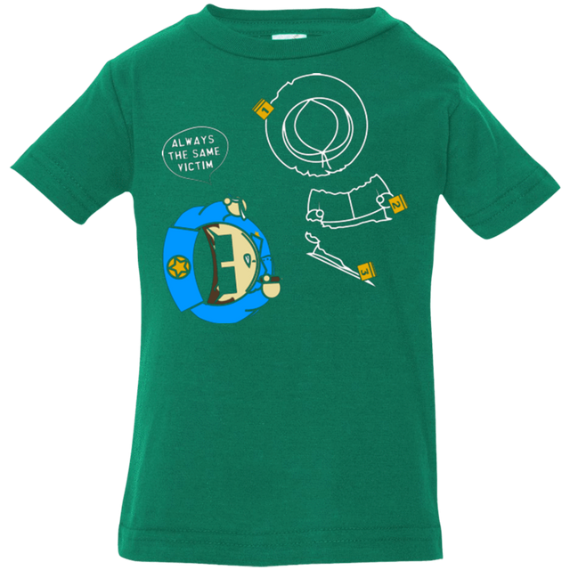 T-Shirts Kelly / 6 Months ALWAYS THE SAME VICTIM Infant Premium T-Shirt