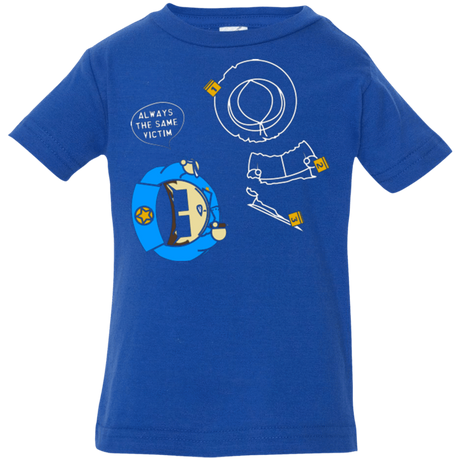 T-Shirts Royal / 6 Months ALWAYS THE SAME VICTIM Infant Premium T-Shirt