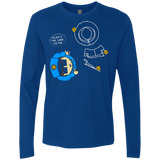 T-Shirts Royal / Small ALWAYS THE SAME VICTIM Men's Premium Long Sleeve