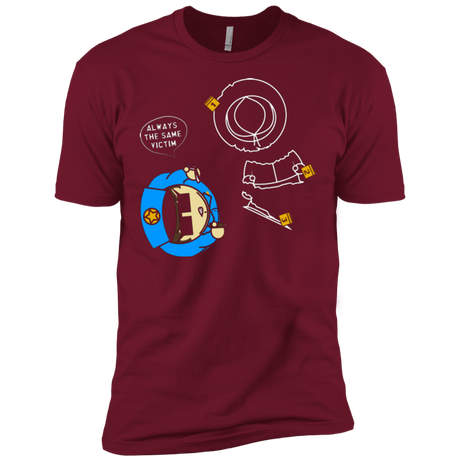 T-Shirts Cardinal / X-Small ALWAYS THE SAME VICTIM Men's Premium T-Shirt