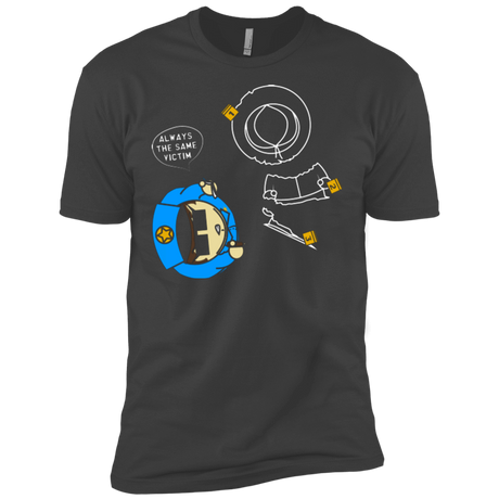 T-Shirts Heavy Metal / X-Small ALWAYS THE SAME VICTIM Men's Premium T-Shirt