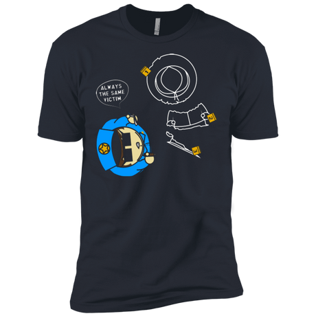 T-Shirts Indigo / X-Small ALWAYS THE SAME VICTIM Men's Premium T-Shirt