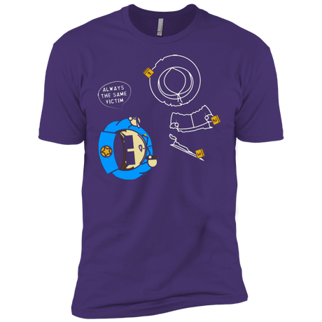 T-Shirts Purple / X-Small ALWAYS THE SAME VICTIM Men's Premium T-Shirt