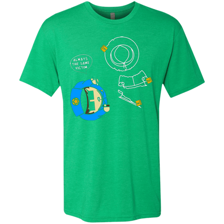 T-Shirts Envy / Small ALWAYS THE SAME VICTIM Men's Triblend T-Shirt