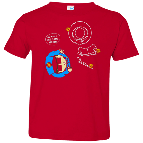 T-Shirts Red / 2T ALWAYS THE SAME VICTIM Toddler Premium T-Shirt