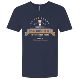 T-Shirts Midnight Navy / X-Small Always There Men's Premium V-Neck