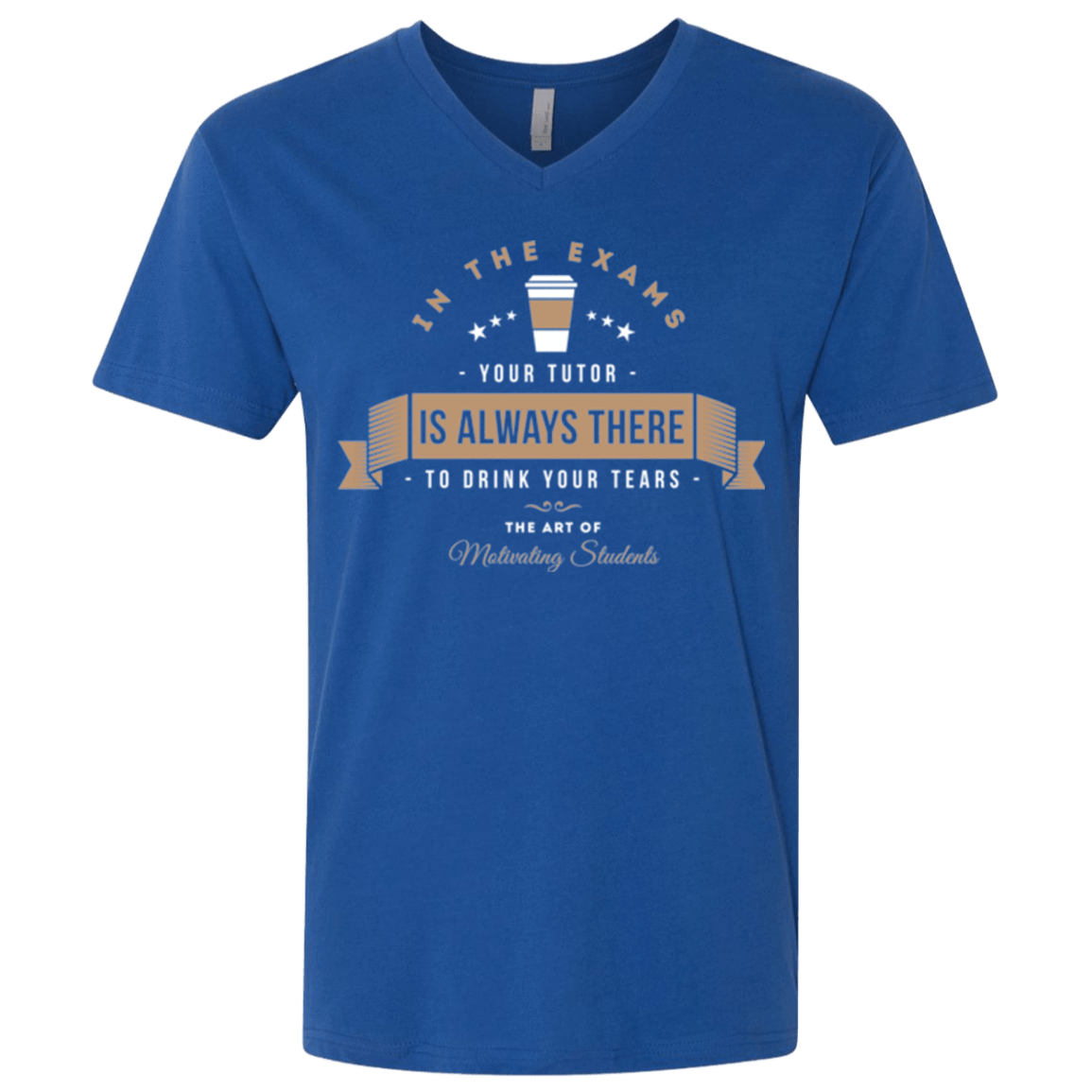 T-Shirts Royal / X-Small Always There Men's Premium V-Neck