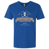 T-Shirts Royal / X-Small Always There Men's Premium V-Neck