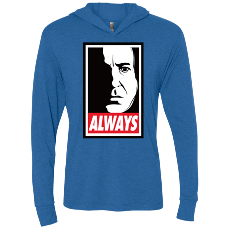 T-Shirts Vintage Royal / X-Small ALWAYS Triblend Long Sleeve Hoodie Tee