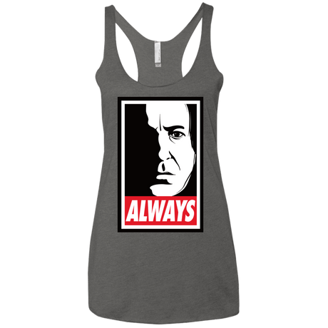 T-Shirts Premium Heather / X-Small ALWAYS Women's Triblend Racerback Tank