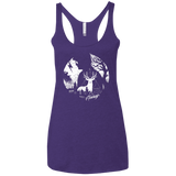 T-Shirts Purple Rush / X-Small Always Women's Triblend Racerback Tank