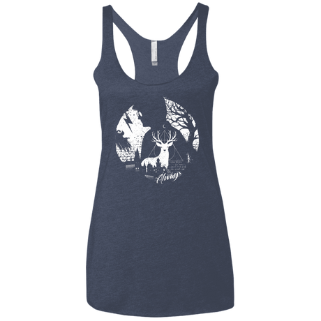 T-Shirts Vintage Navy / X-Small Always Women's Triblend Racerback Tank