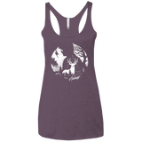 T-Shirts Vintage Purple / X-Small Always Women's Triblend Racerback Tank
