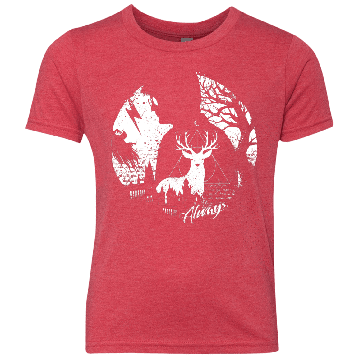 T-Shirts Vintage Red / YXS Always Youth Triblend T-Shirt