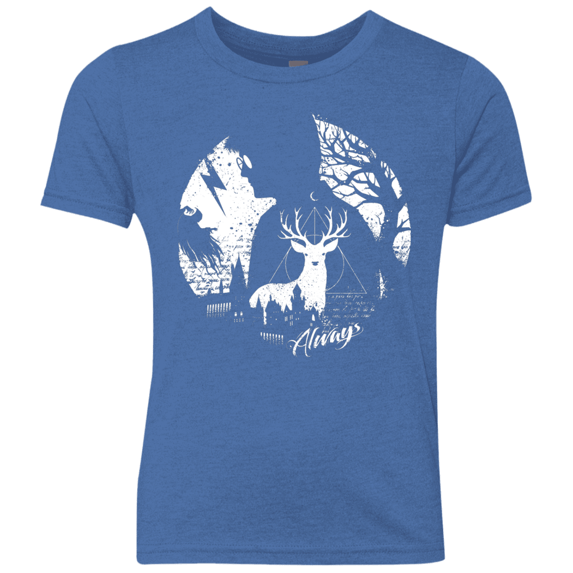 T-Shirts Vintage Royal / YXS Always Youth Triblend T-Shirt