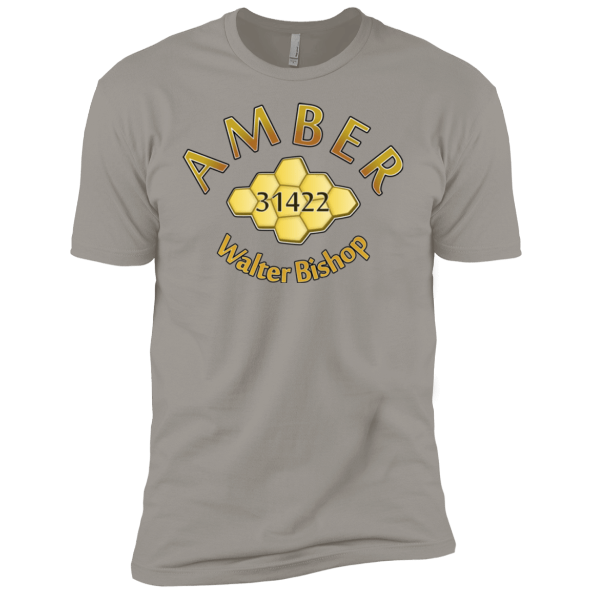 T-Shirts Light Grey / YXS Amber Boys Premium T-Shirt