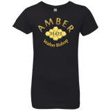 T-Shirts Black / YXS Amber Girls Premium T-Shirt