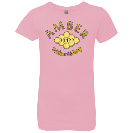 T-Shirts Light Pink / YXS Amber Girls Premium T-Shirt