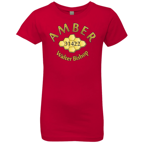T-Shirts Red / YXS Amber Girls Premium T-Shirt