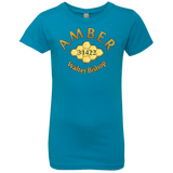 T-Shirts Turquoise / YXS Amber Girls Premium T-Shirt